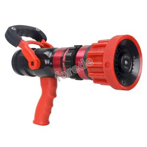 Pistolgreb Valgbar branddyse til brandmand