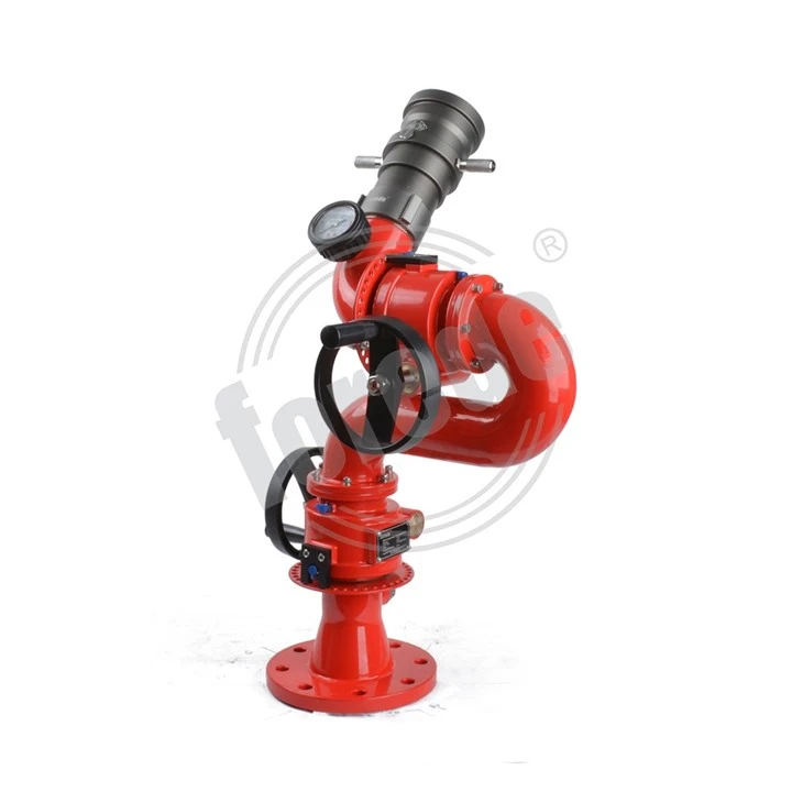 Fire Fixed Station Handwheel Control Fire Fighting Water Monitor suppliers