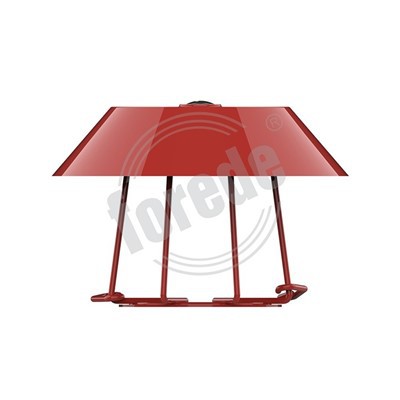 Rød brandsprinklerhovedbeskytter