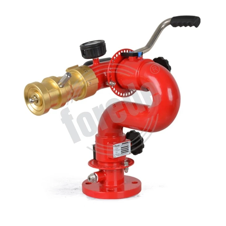 Stainless Steel Fire Monitor With 5LPS Brass Nozzle factory